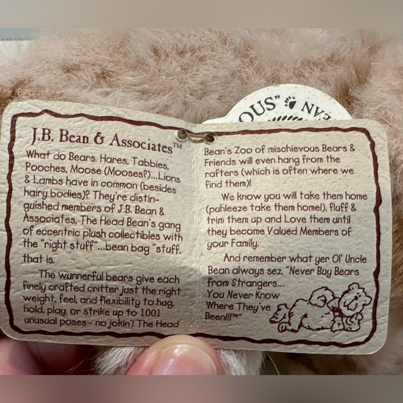 VTG Boyds Bears Hamlet The Pig Piggy Plush Stuffed Animal With‎ Tags Collectible - Picture 9 of 12